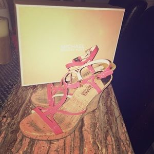 Michael Kors wedge sandals